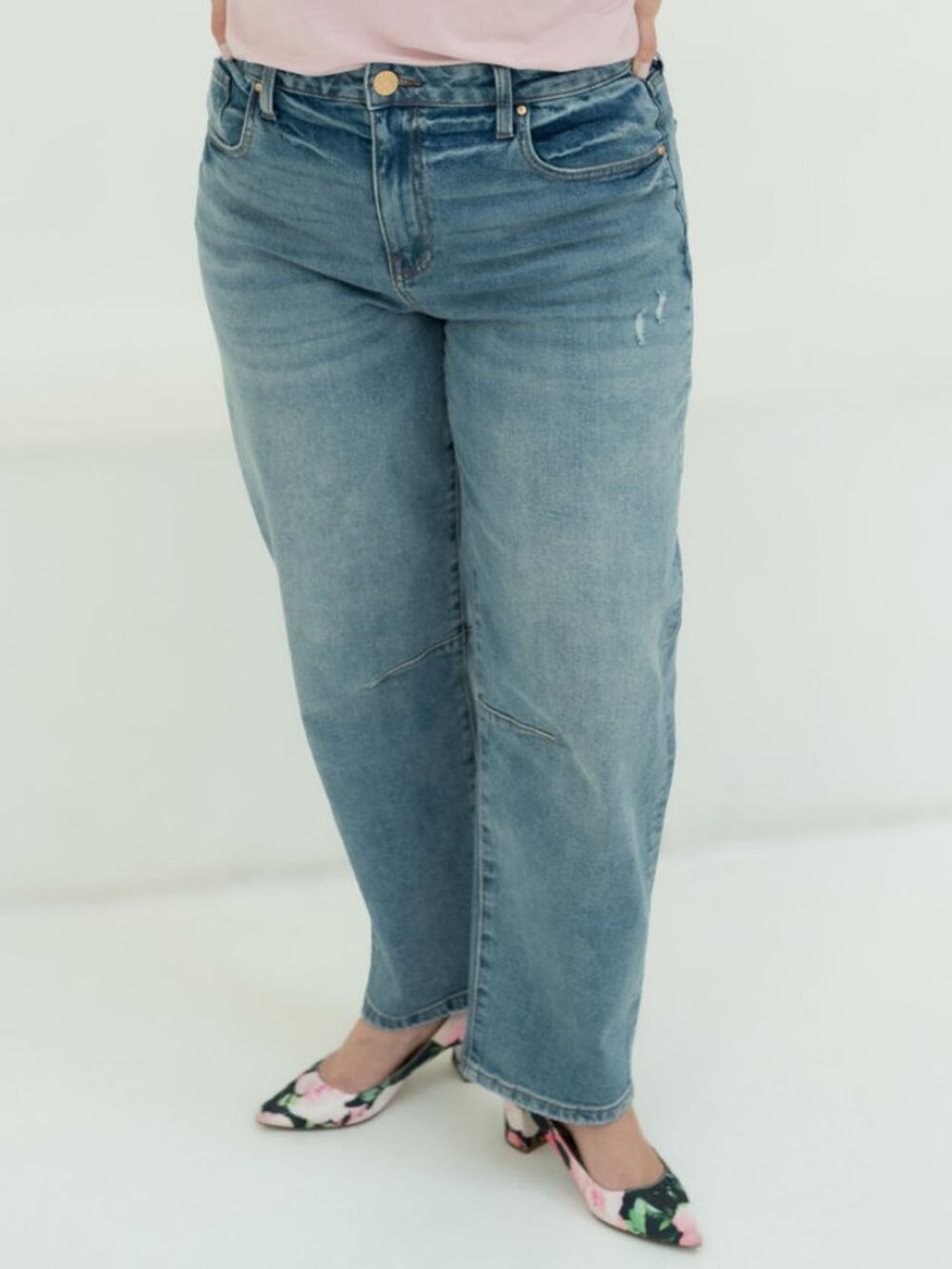 Ashley Slouchy Barrel Jeans